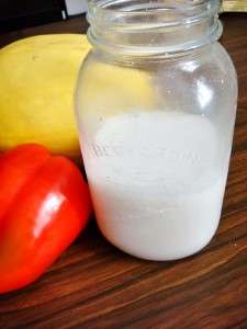 Coconut milk you can make at home